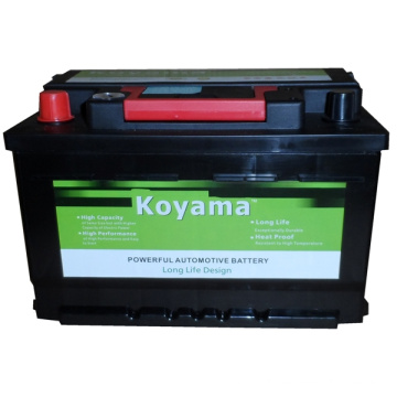 Bateria de arranque sem manutenção de 12V66ah (56638MF DIN66MF)